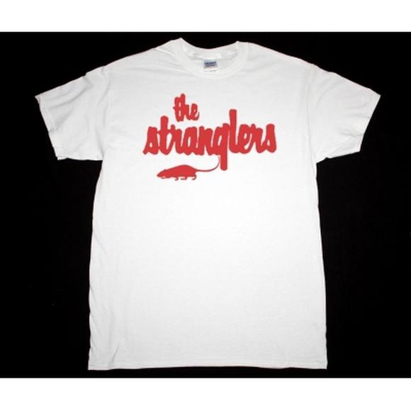 Tops | The Stranglers Logo New White Tshirt | Poshmark